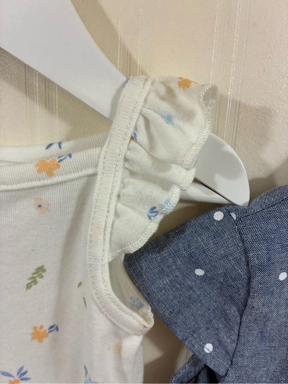Carter's Blue Polka Dot Two-Piece Baby Outfit